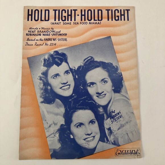 1930s Vintage Sheet Music Hallelujah I’m a Bum Andrew Sisters Crosby Nelson Eddy - Picture 6 of 16